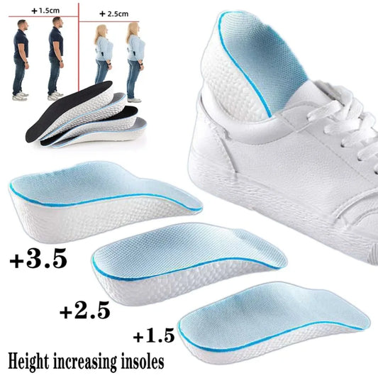 New Breathable Invisible height Insole Convenient to Use Arch support Half Insole Durable Orthopedic Foot Sole Pad for Men Women
