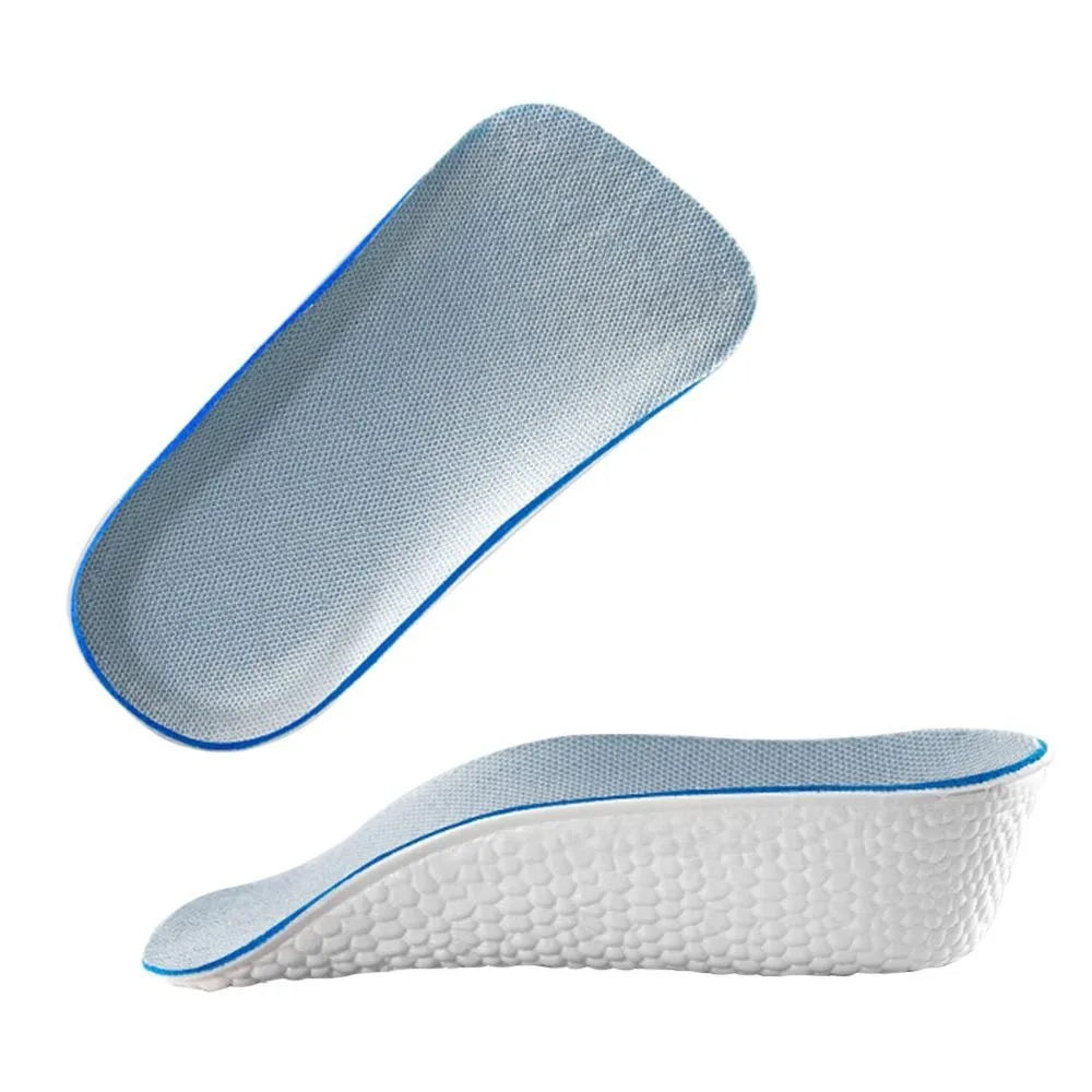 New Breathable Invisible height Insole Convenient to Use Arch support Half Insole Durable Orthopedic Foot Sole Pad for Men Women