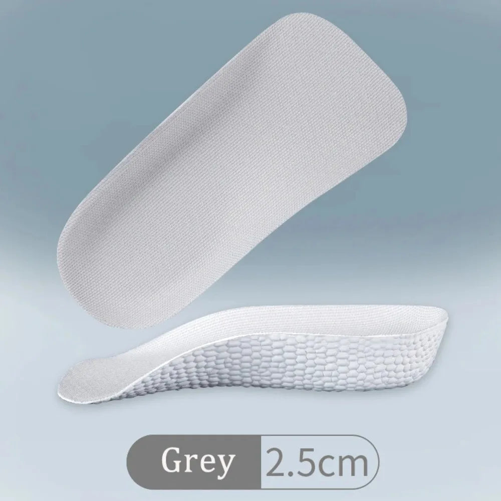 New Breathable Invisible height Insole Convenient to Use Arch support Half Insole Durable Orthopedic Foot Sole Pad for Men Women